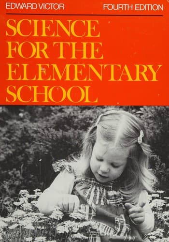 Tapa de Science for the elementary school