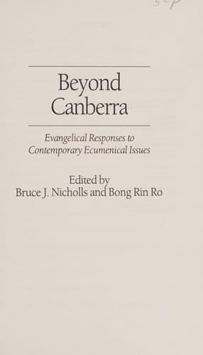 Tapa de Beyond Canberra