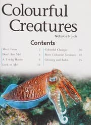 Tapa de Colourful Creatures