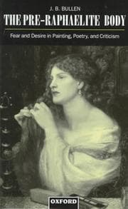 Tapa de The pre-Raphaelite body