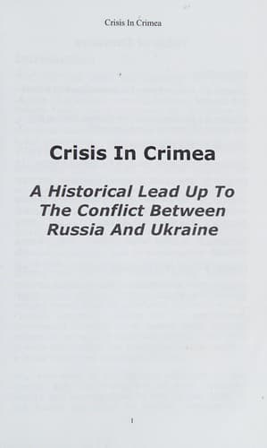 Tapa de Crisis in Crimea