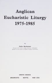 Tapa de Anglican eucharistic liturgy, 1975-1985