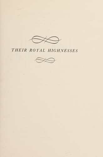 Tapa de Their Royal Highnesses