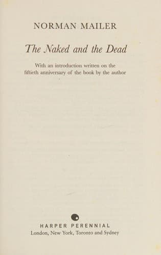 Tapa de Naked and the Dead