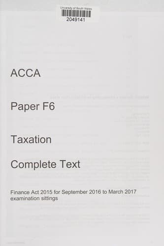 Tapa de ACCA