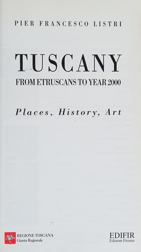 Tapa de Tuscany