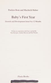Tapa de Baby's First Year