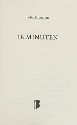 Tapa de 18 minuten