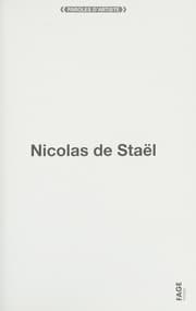 Tapa de Nicolas de Staël