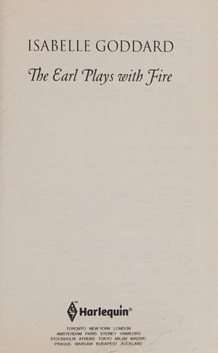 Tapa de The earl plays with fire