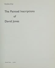 Tapa de The painted inscriptions of David Jones
