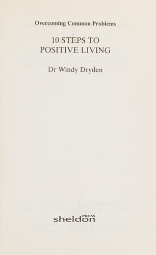 Tapa de 10 steps to positive living
