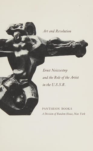 Tapa de Art and revolution