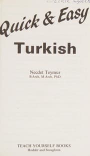 Tapa de Quick and Easy Turkish