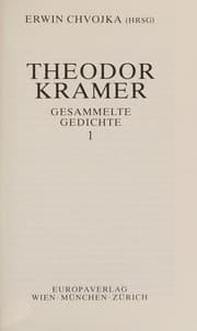 Tapa de Gesammelte Gedichte