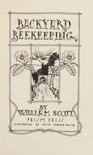 Tapa de Backyard Beekeeping