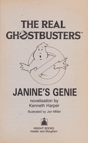 Tapa de Janine's genie