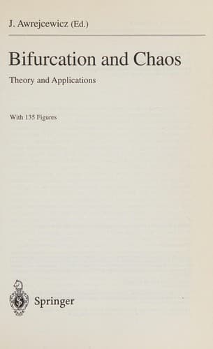 Tapa de Bifurcation and chaos