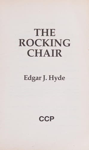 Tapa de The rocking chair