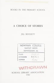 Tapa de A choice of stories
