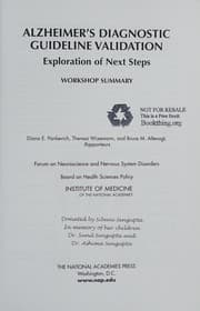 Tapa de Alzheimer's Diagnostic Guideline Validation