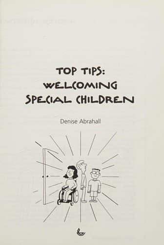 Tapa de Welcoming Special Children