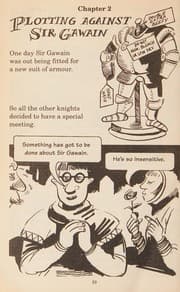Tapa de Sir Gawain and the rugby sevens