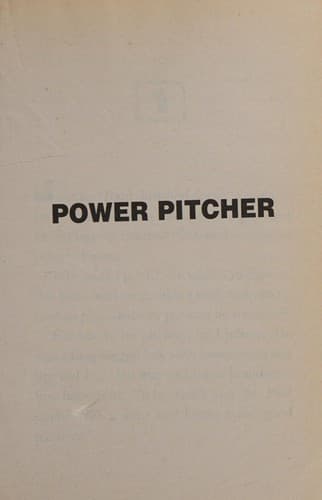 Tapa de Power Pitcher