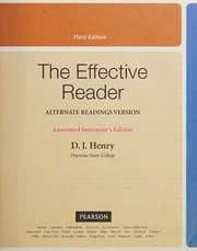 Tapa de Effective Reader, the, Alternate Edition