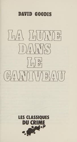 Tapa de La Lune dans le caniveau
