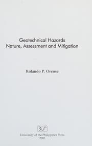 Tapa de Geotechnical hazards