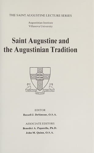 Tapa de Catechesis in Augustine