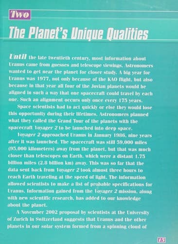 Tapa de Uranus