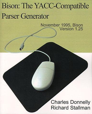 Tapa de Bison: the YACC-compatible parser generator, November 1995, Bison version 1.25