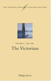 Tapa de The Oxford English Literary History: Volume 8: 1830-1880