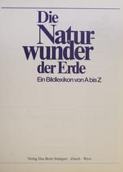Tapa de Die Naturwunder der Erde