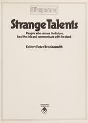 Tapa de Strange Talents