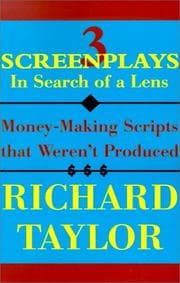 Tapa de 3 Screenplays in Search of a Lens