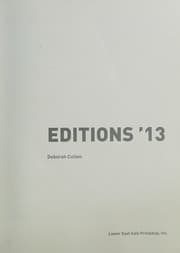 Tapa de Editions '13