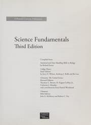 Tapa de Science fundamentals