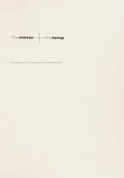 Tapa de The mirror + the lamp