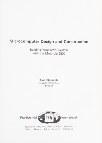 Tapa de Building your own microcomputer