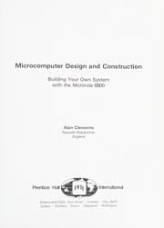 Tapa de Building your own microcomputer