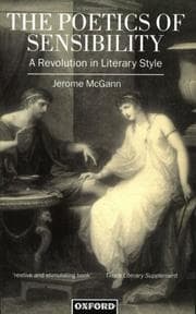 Tapa de The Poetics of Sensibility