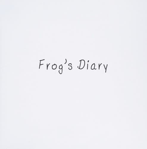 Tapa de Frog's diary