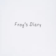 Tapa de Frog's diary