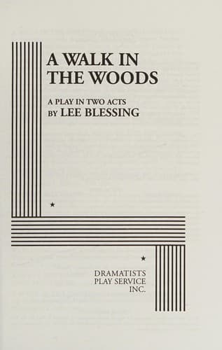 Tapa de A walk in the woods