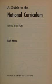 Tapa de A guide to the National Curriculum