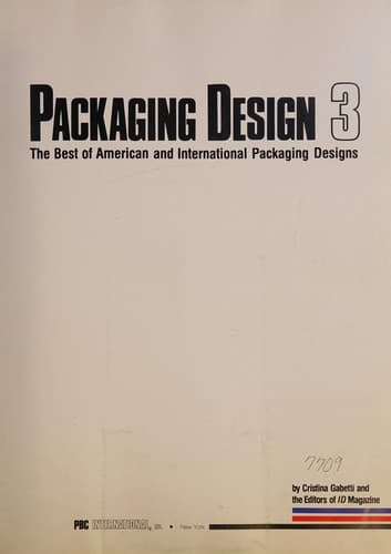 Tapa de Packaging design 3