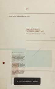 Tapa de Parental leave--progress or pitfall?
